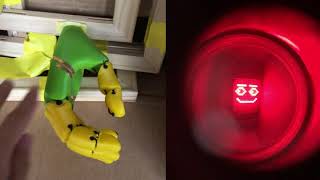 - evil hand (arduino, robotics, pixel art, 2021) preview