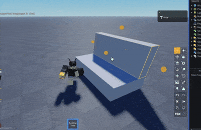 - basic persistent building in ROBLOX preview